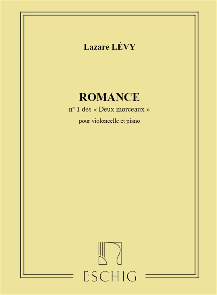 Romance Violoncelle-Piano